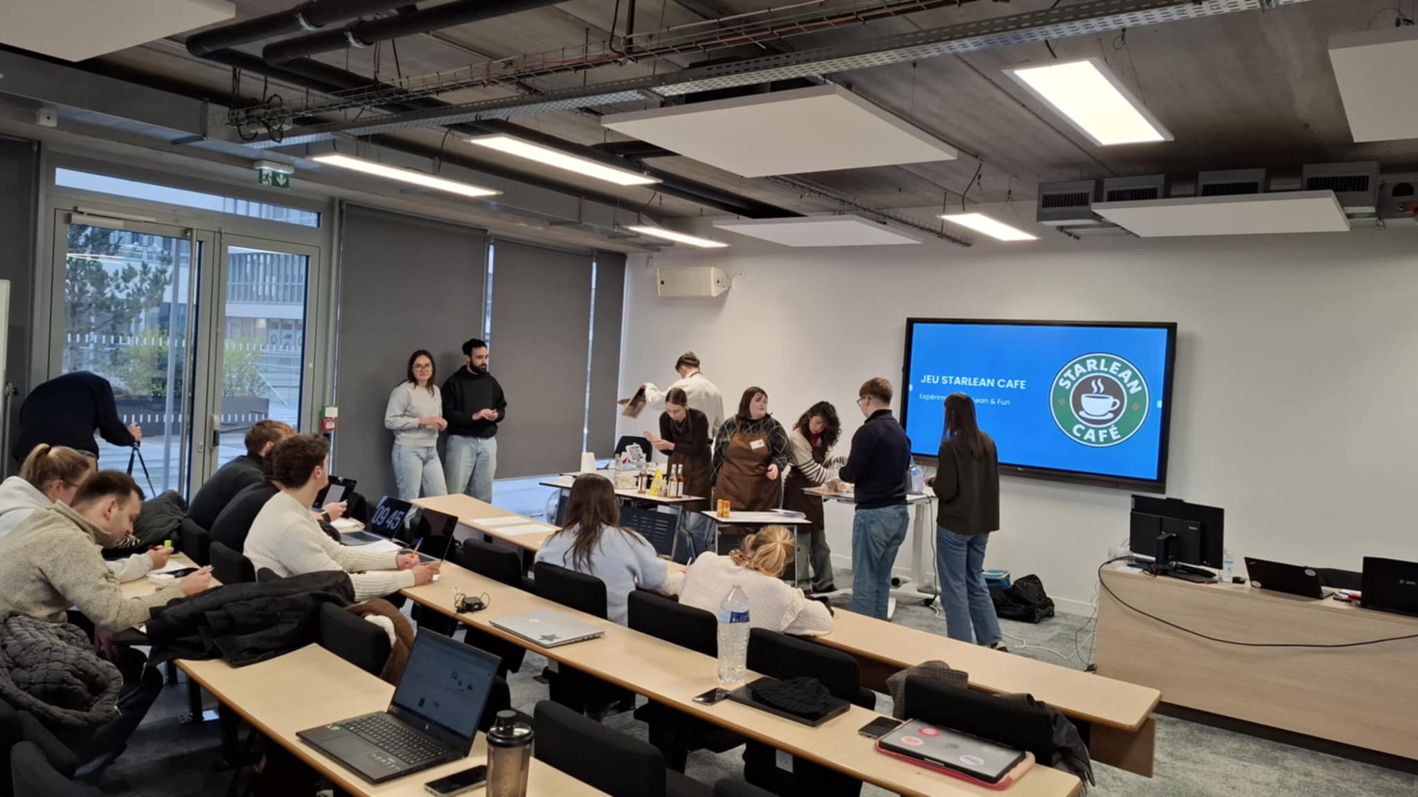 StarLean Café – serious game Lean