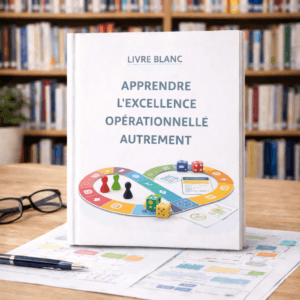Livre blanc CoLean « Apprendre l’Excellence Opérationnelle autrement » présenté avec une approche ludique et pédagogique