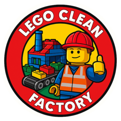 Logo LEGO Clean Factory, serious game Lean basé sur la simulation d’un environnement industriel