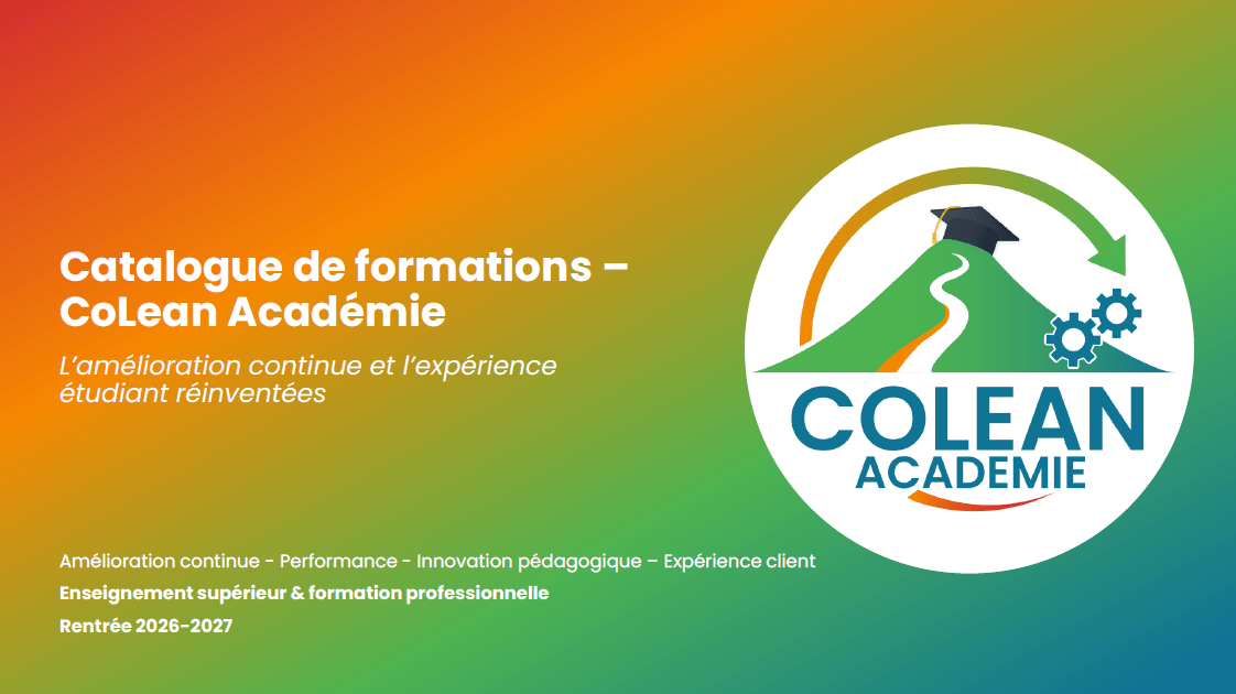 Catalogue de formations CoLean Académie