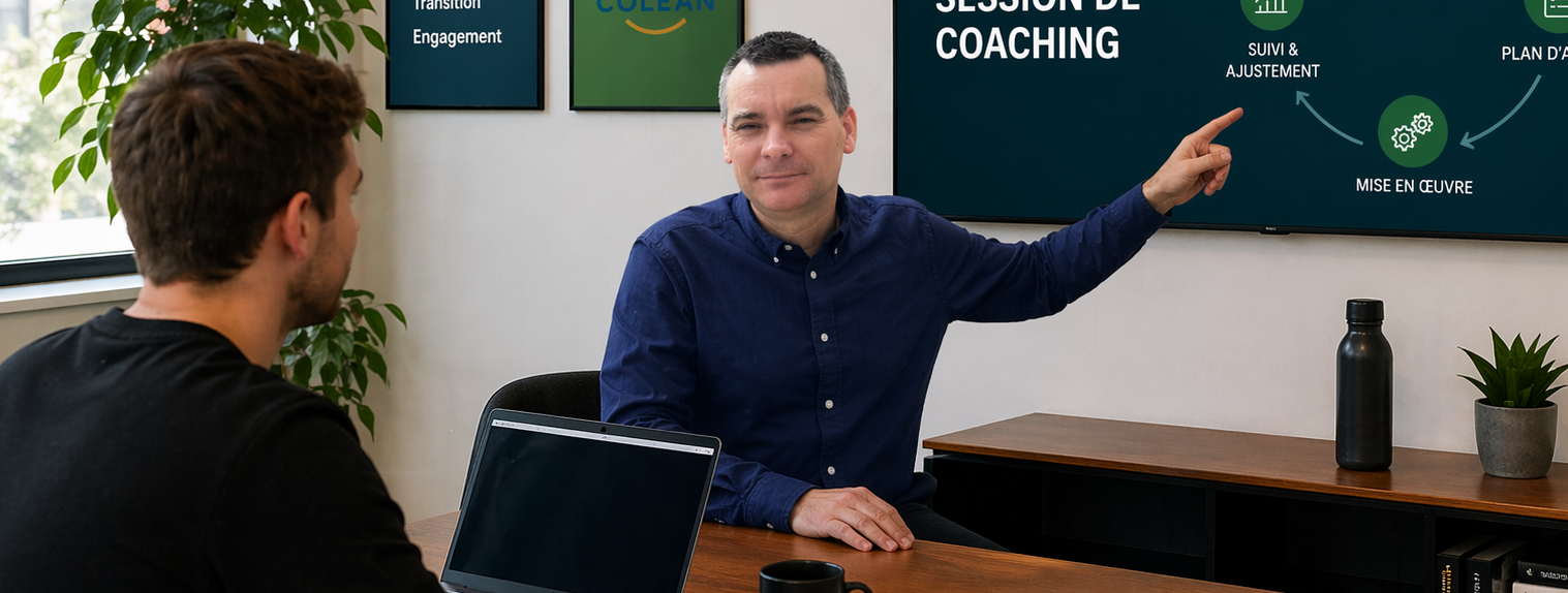 Session coaching Lean en entreprise